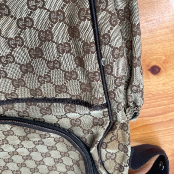 ORIGINAL GG CANVAS DIAPER BAG